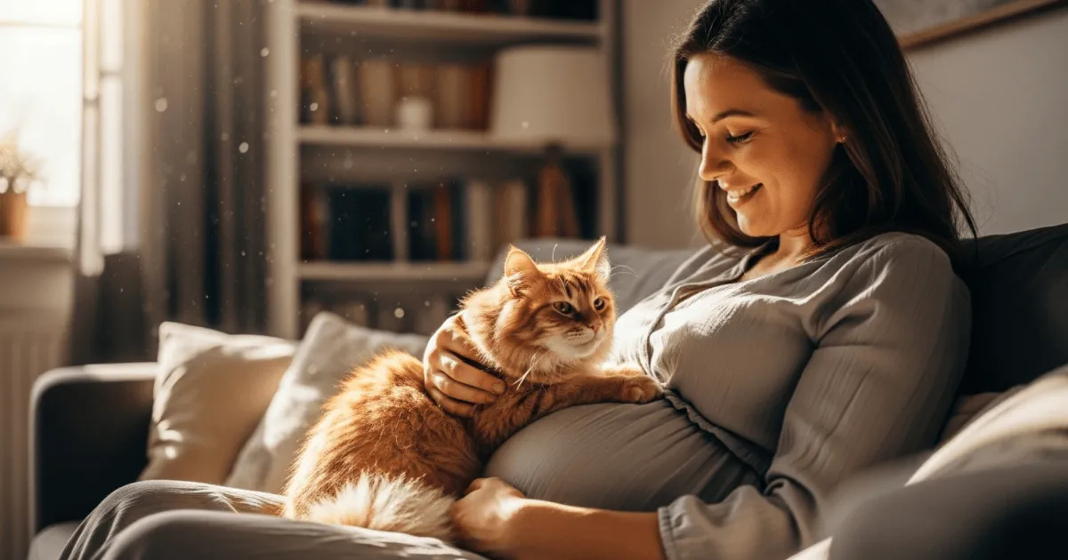 Pregnant and living with cats? Safety rules you need to follow